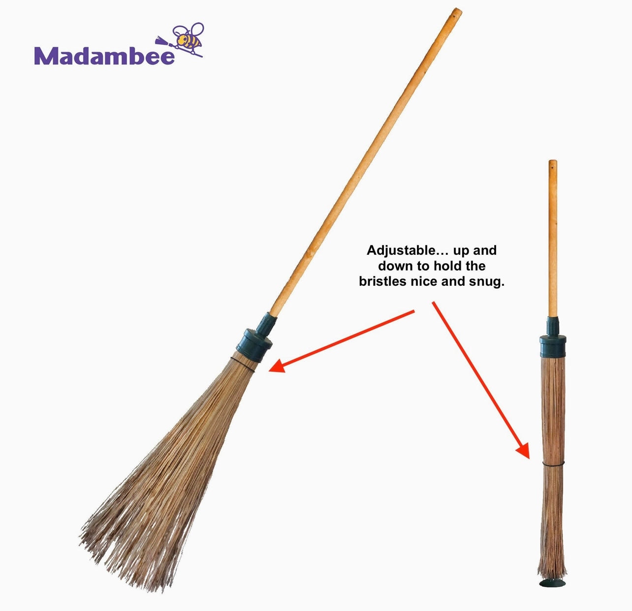 coconut palm outdoor broom Coconut Palm Broom – Two Eloquent Hands