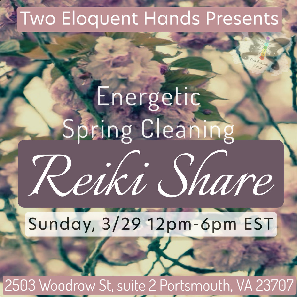 Reiki Share (An Energetic Spring Cleaning)